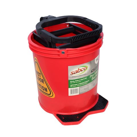 Sabco 16L Red Pro Mop Bucket