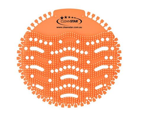 Cleanstar urinal screen Tangerine