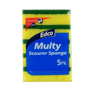 EDCO MULTY SCOURER SPONGE 5PK