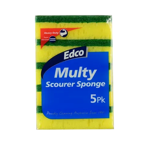 EDCO MULTY SCOURER SPONGE 5PK