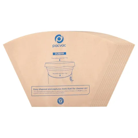 Pacvac Superpro vacuum bags pk10 paper