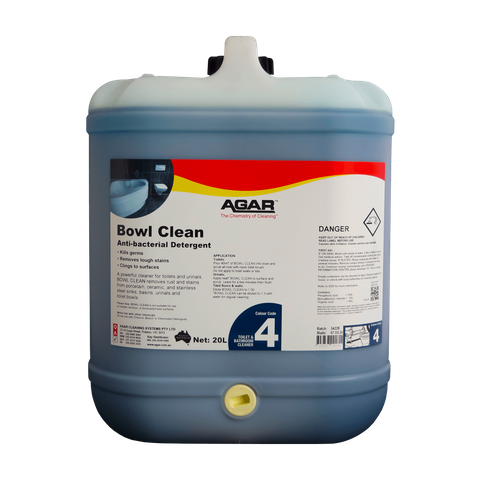 Agar Bowl Clean 20L Antibac Toilet Clean