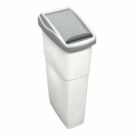 Washroom Sanitary Bin White 23l Complete