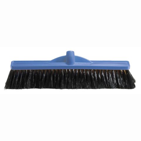 450mm Medium Stiff Broom Blue