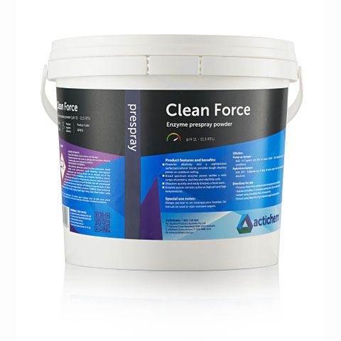 Clean Force Enzyme Prespray Powder-20 Kg