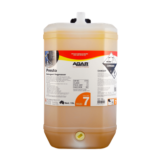 Agar Presto 15L Caustic Degreaser PH13.5
