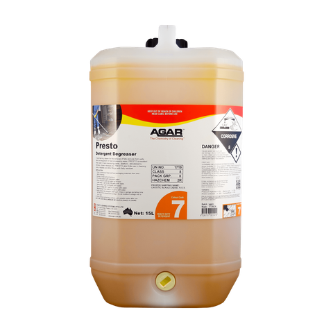 Agar Presto 15L Caustic Degreaser PH13.5