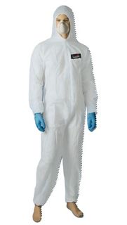 SMS Coverall, Type 5/6 White-Large