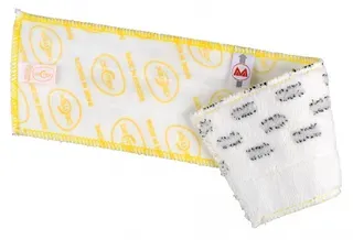 Decitex DX1 40cm Flat Mop Pad Yellow