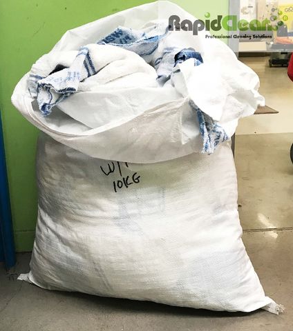 White Towelling Waste 10kg