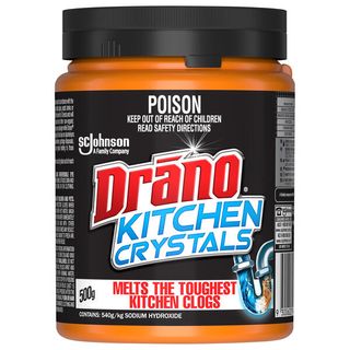 Drano Crystal Drain Cleaner 500g Tub