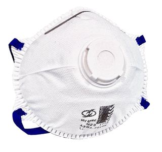 P2 Respirator Mask w/valve pk10