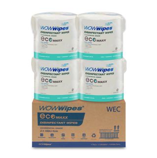 EcoMaxx Gym Wipes 4x1000 disinfectant