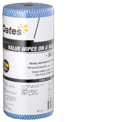 165403- Oates Value Wipes - Blue