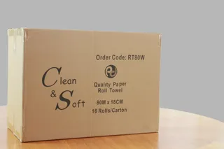 Roll Towel 80m White polybag