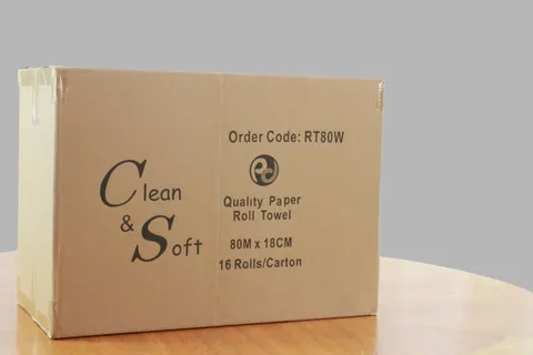 Roll Towel 80m White polybag