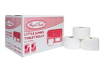 Jaws Little Jumbo 1 Ply Toilet Rolls