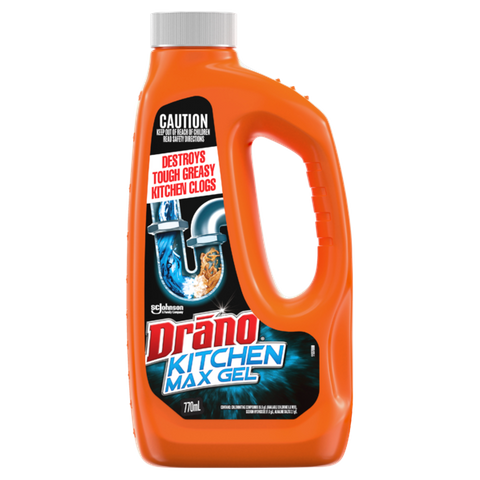 Drano Kitchen Max Gel Drain Cleaner770ml