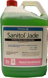 190586 Sanitol Gel Jade Sanitiser 5L