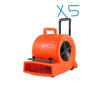 Work Hero Air Mover 900w - 5 units