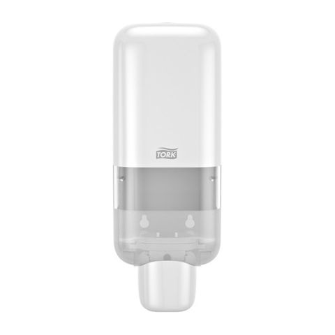 Tork Soap & Sanitiser Dispenser White S4