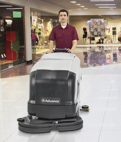 Nilfisk SC901 large walk behind scrubber