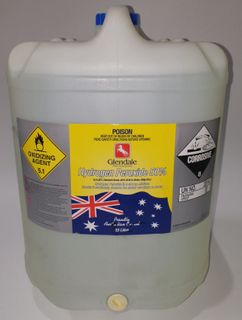 Hydrogen Peroxide 50% 25lts