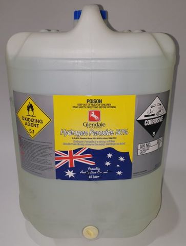 Hydrogen Peroxide 50% 25lts