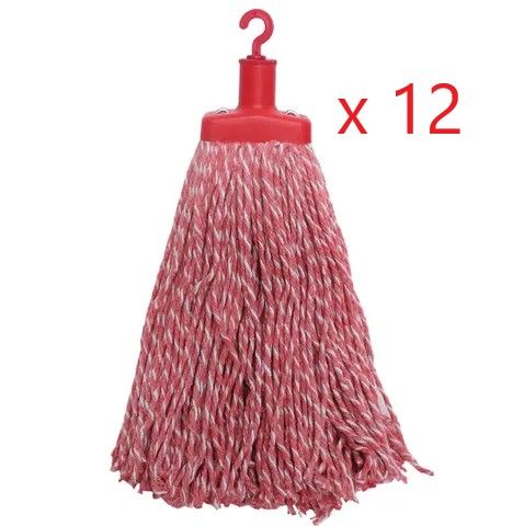Carton12 Rapid Contractor Mop Red 400G