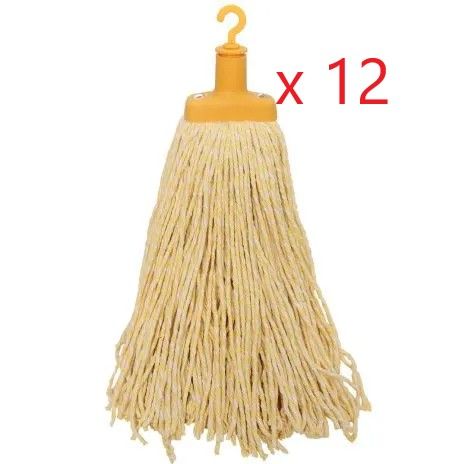 Carton12 Rapid Contractor Mop Yellw 400G