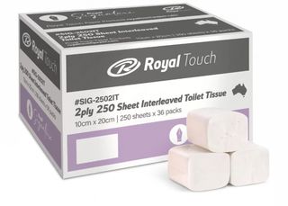 Interleaved Toilet Tissue 2 ply 9000sht