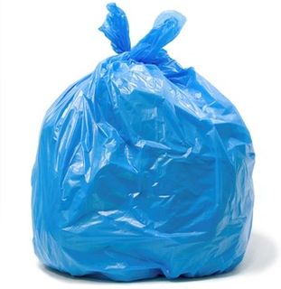 82L Blue Bin Liner-14um; Ctn 500