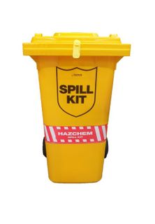 Hazardous Spill Kit-120 litre bin CLEARN