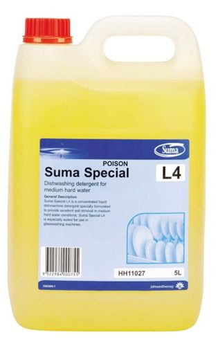 DIVERSEY SUMA SPECIAL L4 DISHMACHINE LIQUID 5L