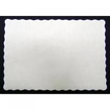 PLACEMATS - WHITE 240X342MM
