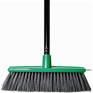 OATES PATIO SWEEP BROOM - HEAD ONLY - PRODUCT IS DISCONTINUED. LIMITED STOCK AVAILABLE