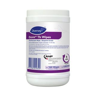 DIVERSEY OXIVIR TB WIPES HOSPITAL-GRADE 160PK