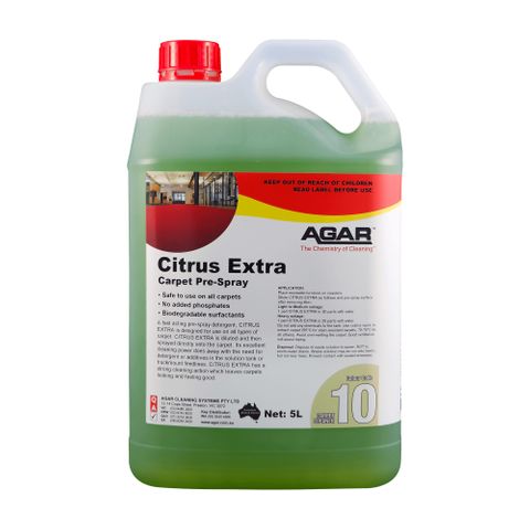 AGAR CITRUS EXTRA CARPET PRE-SPRAY 5L