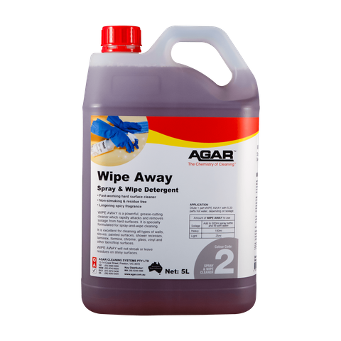 AGAR WIPE AWAY 5L