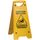 OATES NON SLIP "A" FRAME CAUTION WET FLOOR SIGN - YELLOW