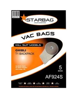 CLEANSTAR AF924S SYNTHETIC VAC BAGS (5 PACK)