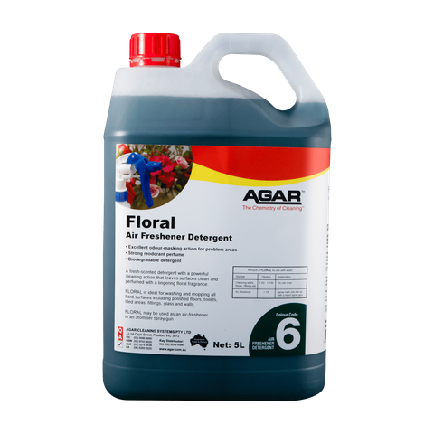 AGAR FLORAL DETERGENT 5L