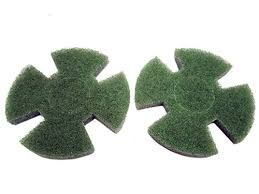 I-MOP XL GREEN TWISTER PADS (SET OF 2)