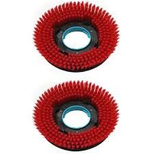 I-MOP XL HARD RED BRISTLE BRUSH (SET OF 2)