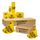 240LT YELLOW CLINICAL WASTE BAGS - 100 BAGS PER CARTON