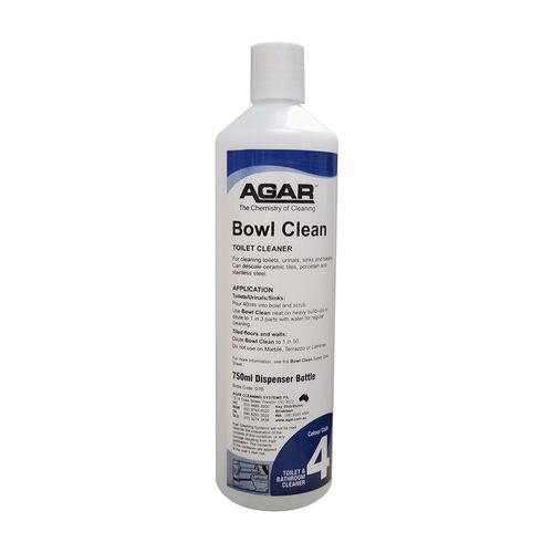 AGAR BOWL CLEAN SCREEN PRINTED BOTTLE #4 750ML