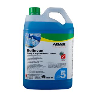 AGAR BELLEVUE SPRAY & WIPE WINDOW CLEANER 5L