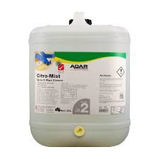 AGAR CITRA-MIST SPRAY & WIPE CLEANER 20L