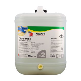 AGAR CITRA-MIST SPRAY & WIPE CLEANER 20L
