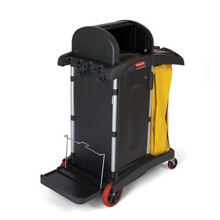 RUBBERMAID HIGH SECURITY CLEANING CART